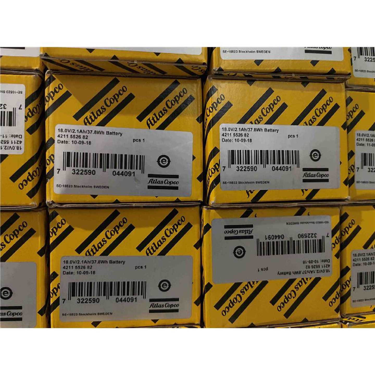 议价特价原装ATLAS COPCO阿特拉斯电动工具电池 18V 2.1Ah 421155