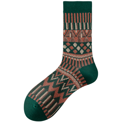 ZEROIN/佐印棉品双针双路圣诞袜