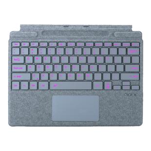 无线蓝牙键盘适用微软Surfacepro8/9/10/11X背光磁吸触控笔槽键盘
