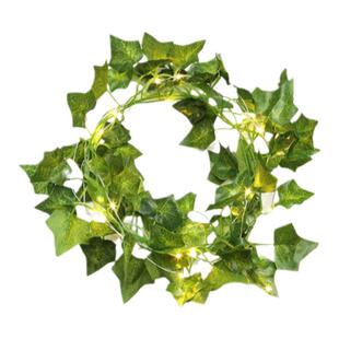 太阳能LED灯串圣诞装饰布置氛围灯闪灯户外庭院阳台围墙栅栏挂灯