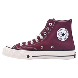 匡威Converse新款1970X柳智敏同款酒红色男女高帮帆布鞋子A24250C