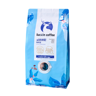 瑞幸咖啡豆金奖意式拼配醇厚咖啡豆大包装口粮新鲜深度烘焙黑咖啡