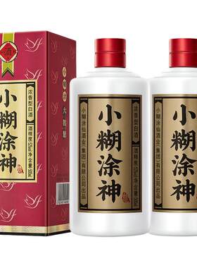 小糊涂神普神浓香52度白酒500ml