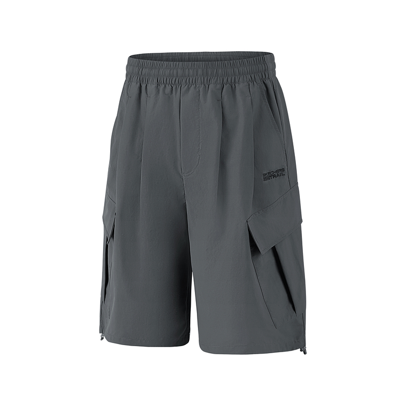 Skechers斯凯奇2025夏季新款男子户外运动短裤速干舒适休闲百搭