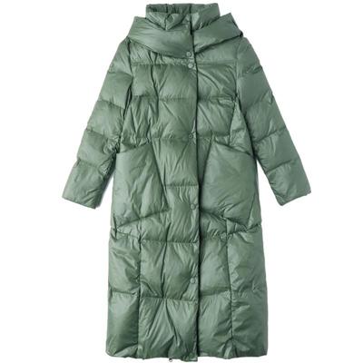 羽绒服女中长款过膝2025冬季