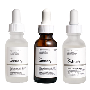 套组TheOrdinary烟酰胺咖啡因熊果苷熬夜提亮斑点淡化黑眼圈精华