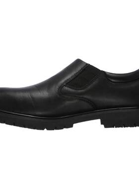 Skechers/斯凯奇休闲皮鞋工装鞋一脚蹬套脚低帮男商务办公室春秋