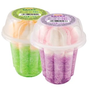 Appolo阿波罗奇脆冰雪糕沙冰果汁香草芒果冰激凌草莓蓝莓杯装冷饮