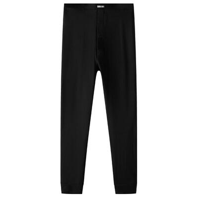 三层加厚驼绒男士保暖长裤