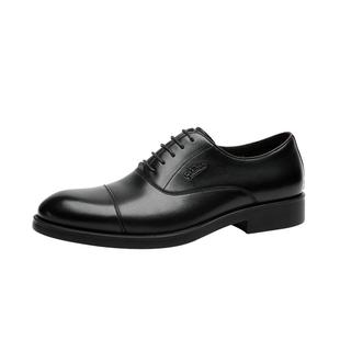 金利来男鞋热销新款商务正装皮鞋男士三接头真皮耐磨牛津鞋婚鞋男