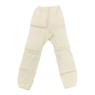 库存老货白衬裤绒裤男士针织长衬裤70年代产全棉绒衣裤棉裤秋裤