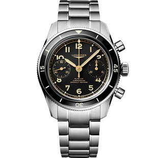 Longines浪琴官方正品 先行者系列计时腕表瑞士手表男士机械表