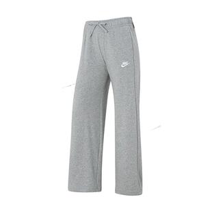 Nike耐克女裤2025冬季新款 CLUB FLC MR PANT WIDE针织长裤FB2728