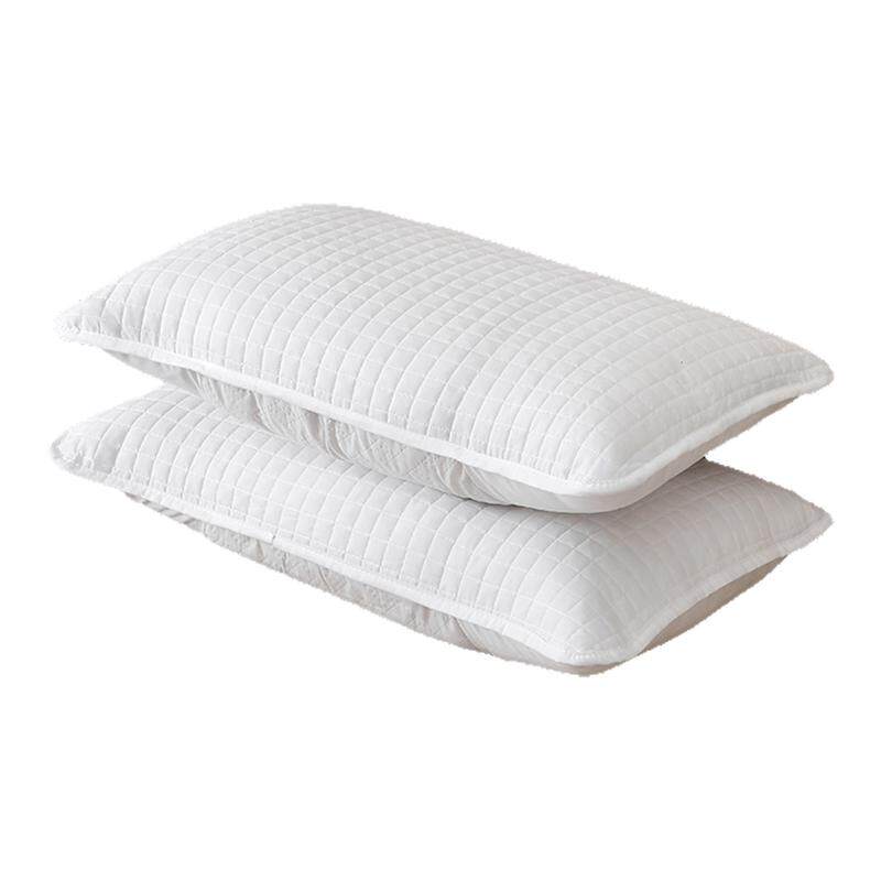 超透气枕头套阻止头油渗染设计家庭舒适优选枕巾一对