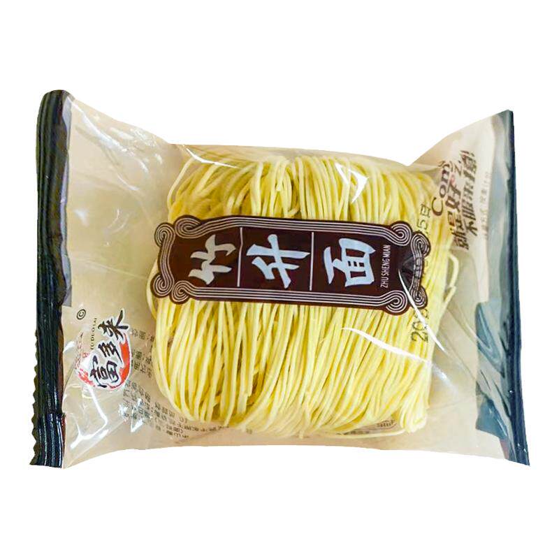 正宗广东竹升面松茸鸡汤面
