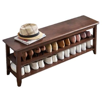 家逸换鞋凳穿鞋凳实木进门口