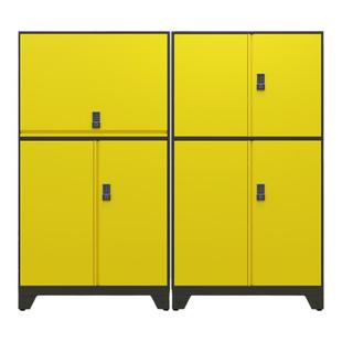 车位储物柜地下室防潮柜阳台户外多层大容量渔具收纳柜车库工具柜