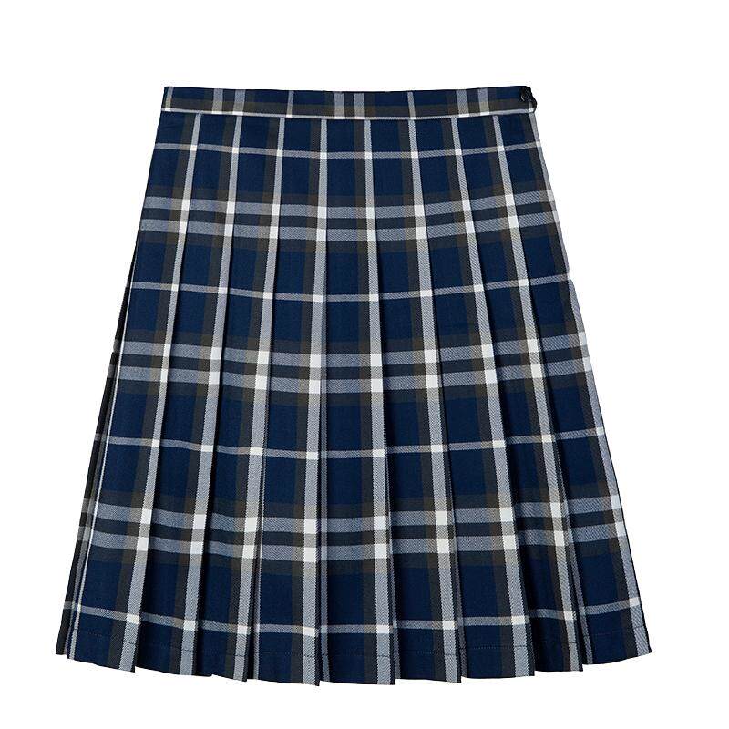 伊顿纪德女童夏季学院藏青半身裙