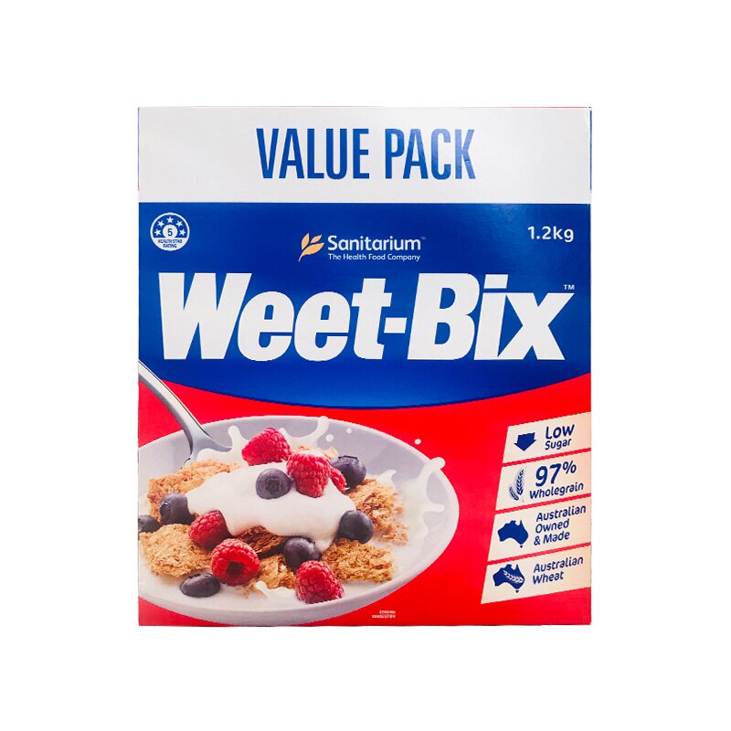 低脂weet-bix全谷物澳洲