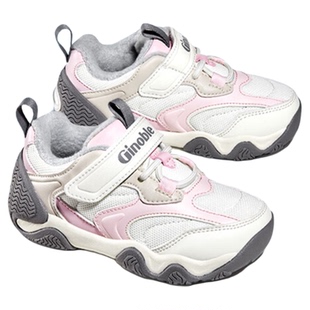 基诺浦冬款加绒机能鞋学步鞋脚后跟包裹加固防滑稳固 1681