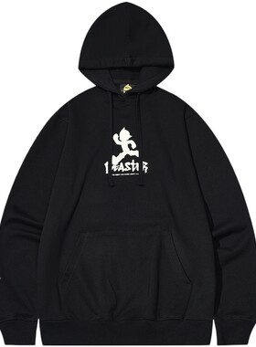 【铁臂阿童木联名】BEASTER连帽男士卫衣中性风潮重磅抓绒帽衫女