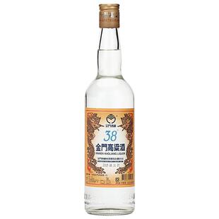 【正品保障】金门高粱酒38度吉标金龙600ml纯粮食低度台版裸瓶装