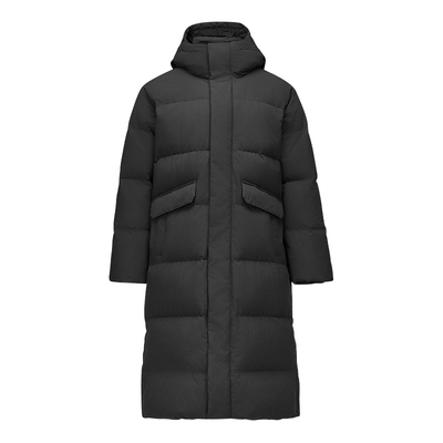 Skechers斯凯奇羽绒服冬季男女款舒适保暖长款外套 L424U052/0018