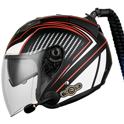 酷骑宝3C认证头盔内置蓝牙耳机