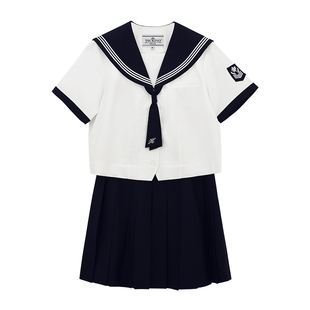 【月野HOUSE】*武岛高*原创JK制服日系甜美风双子水手服夏服+领带