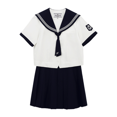 月野家日系原创武岛高短袖JK