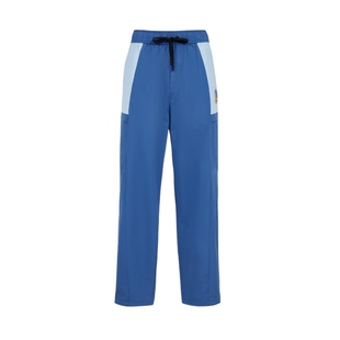 NBA ATELIER男士勇士队撞色休闲裤尼龙弹力轻薄长裤男裤