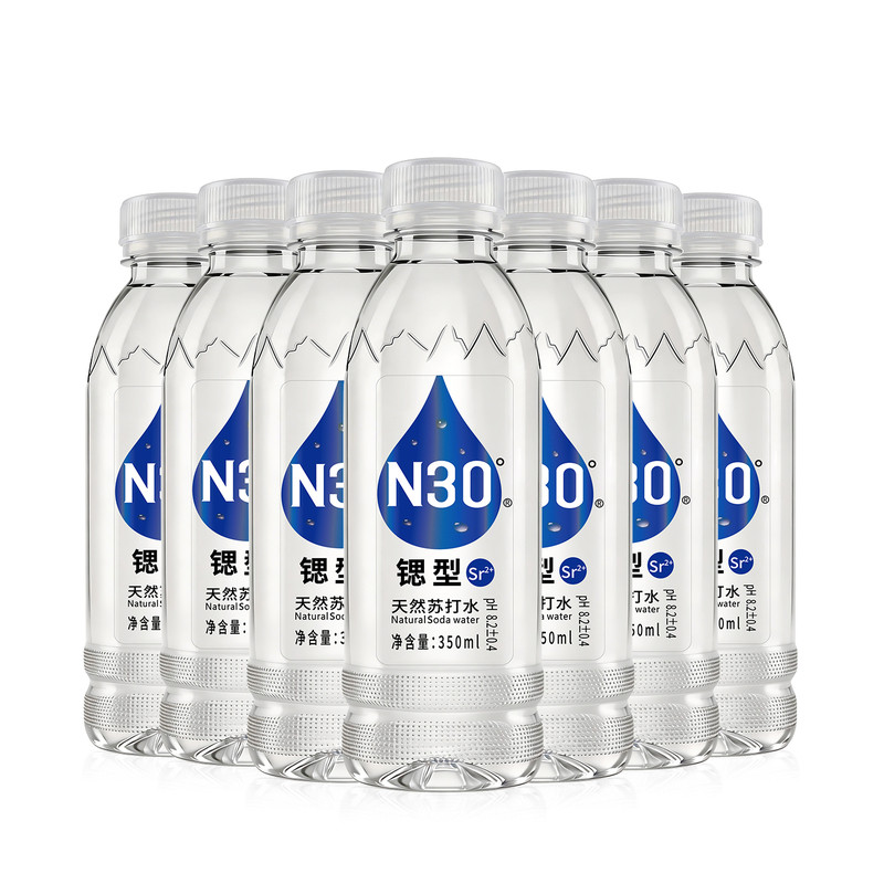 天然苏打水0糖0脂0卡弱碱性饮苏打水