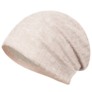 charholo月子帽产后夏季薄款产妇春秋堆堆睡帽发带防风包头巾帽