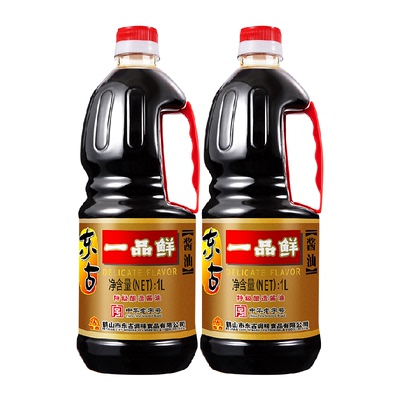 东古一品鲜特级酿造酱油1L*2瓶