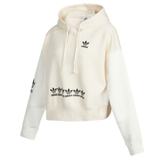 阿迪达斯三叶草新款女运动休闲套头卫衣H20451-20452-20443-20444