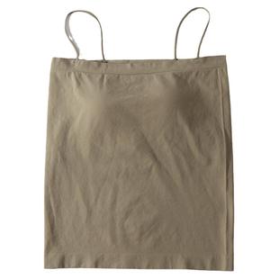 带胸垫大码胖妹妹新款抹胸辣妹上衣内搭吊带背心加肥200斤无袖