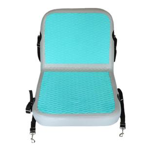 新款桨板充气坐垫钓鱼艇可调节易收纳划桨靠背冲浪板漂流划船座椅