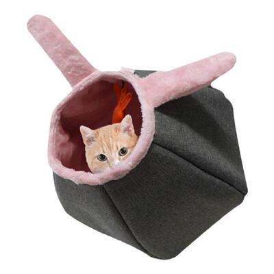 意大利宠物猫窝可折叠猫穴四季用