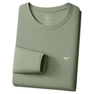 七匹狼秋衣秋裤男士套装纯棉冬季新款线衣线裤棉毛衫保暖内衣男款