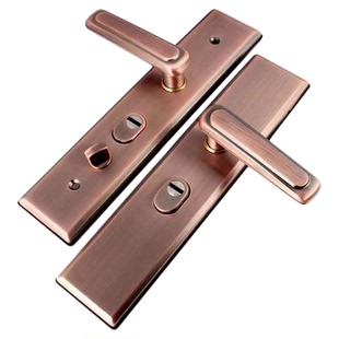 步阳王力门通用型防盗门把高档门把手豪华双拉簧快装锁具拉手外壳