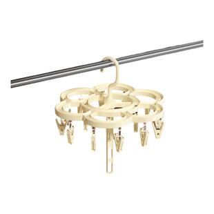 多夹子晾衣架连挂省空间学生宿舍用加厚晒袜架多功能凉挂内衣内裤