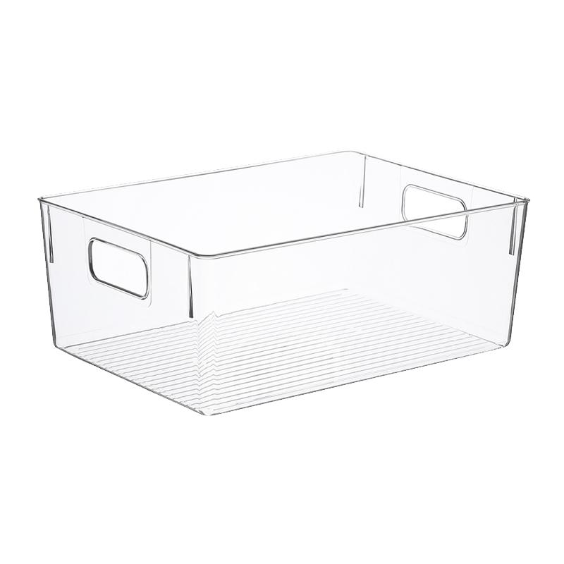 透明收纳筐幼儿园美工区环创材料玩具分类整理盒子桌面零食收纳盒