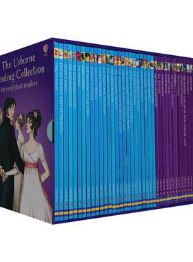 Usborne Reading Collection for Confident Readers 我的第四个图书馆 尤斯伯恩英文原版分级阅读绘本读物40本少儿英语