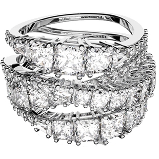Swarovski/施华洛世奇TWIST系列 灵动交错华丽耀眼时尚戒指