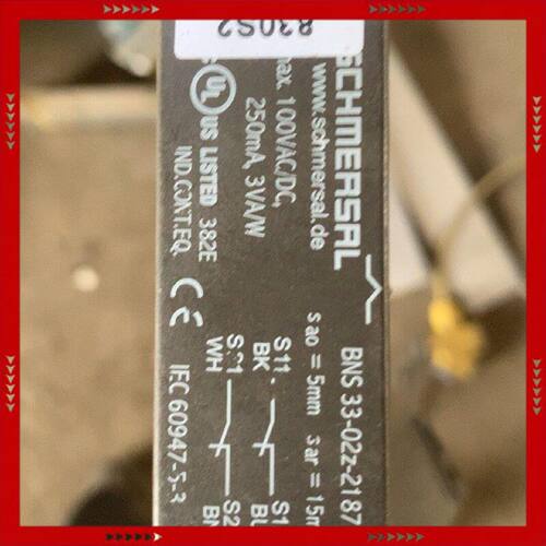 【问价】施迈赛接近开关BNS33－12Z－2187/60947－5