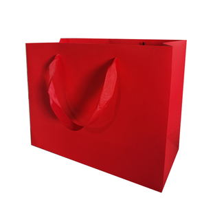服装店手提袋定制纸袋定做公司礼品袋印刷logo企业红色包装袋订制