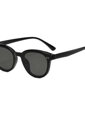 帕拉莫墨镜女高级感小脸圆框太阳镜2025新款防晒防紫外线太阳眼镜