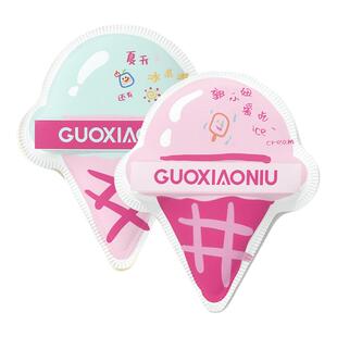 郭小妞冰淇淋粉扑粉底液专用超软干湿两用海绵棉花糖气垫美妆蛋