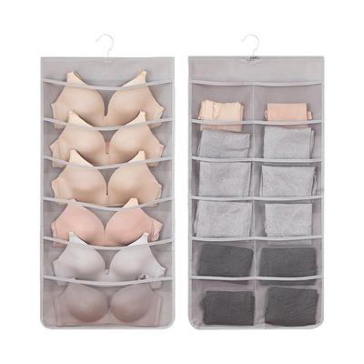 双面内衣收纳袋挂式收纳神器