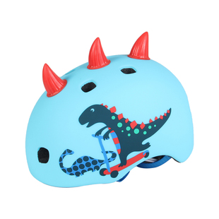 瑞士micro 儿童滑板车男女头盔可调节透气自行车平衡车安全帽